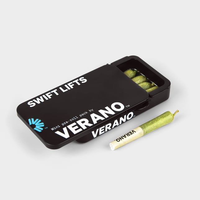 East Coast Sour Diesel Swift Lifts Pre-Roll Pack (2.5g/5pk) - Image 1 East Coast Sour Diesel Swift Lifts Pre-Roll Pack (2.5g/5pk) - Image 1