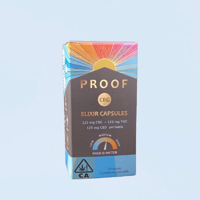 CBG Elixir Capsules [25pk] (125mg CBG/125mg CBD/125mg THC) - Image 3