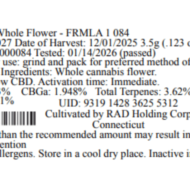 Earl Baker - FRMLA 1 (I) Flower  C0110000084 - Image 4