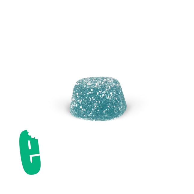 MEDICAL 1:1 Sour Blue Razzberry + CBG High Dose [10pk] (500mg THC/500mg CBG) - Image 2
