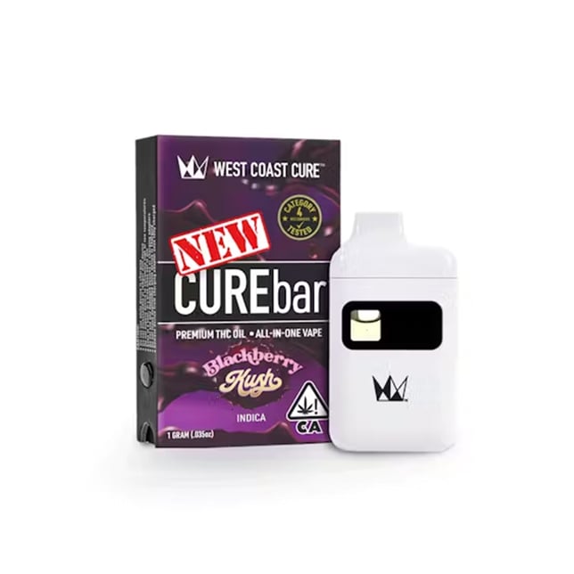 Blackberry Kush CUREbar All-In-One - 1g - Image 1 Blackberry Kush CUREbar All-In-One - 1g - Image 1