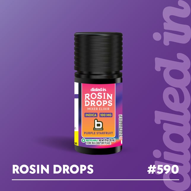 100mg - Purple Starfruit - Rosin Drops - Image 1
