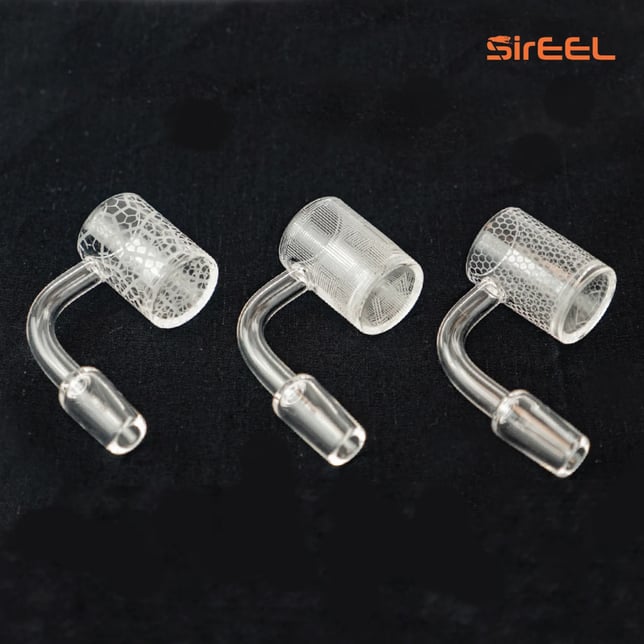 Etched Quartz Banger - Assorted - Image 1