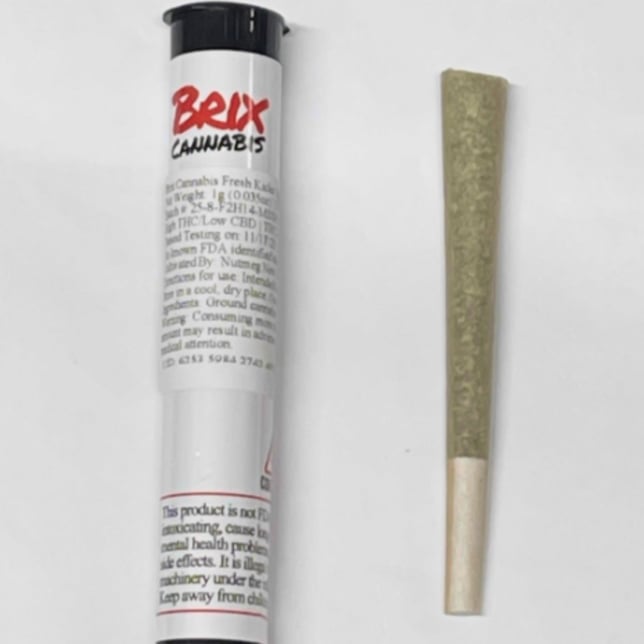 BRIX Cannabis - Fresh Kicks (S) 1g Pre-Roll 1pk (1g) C0101000411 - Image 2