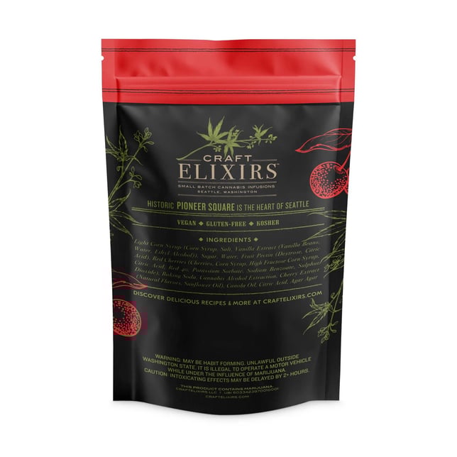 Gummies Sour Cherry [10pk] (100mg THC) - Image 2