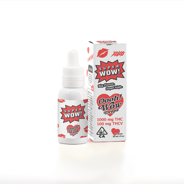 Oooh! Wow Drops [30ml] (1000mg THC/1000mg THCV) - Image 1