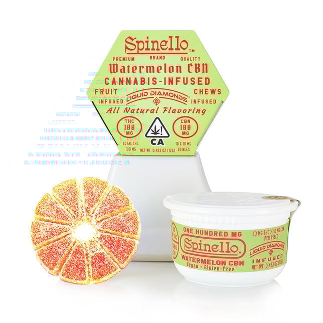 1:1 Watermelon [10pk] (100mg CBN/100mg THC) - Image 2