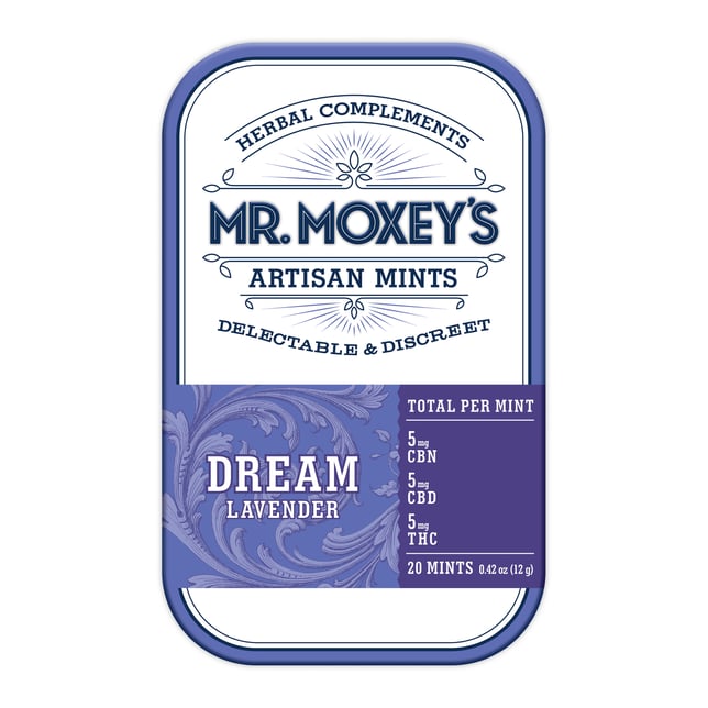 Dream 1:1:1 CBN Lavender Mints (100mg CBN/100mg CBD/100mg THC) - Image 2