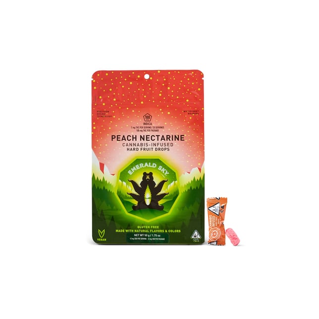 Peach Nectarine | 20pk/5mg - 100mg | Indica | - Image 1 Peach Nectarine | 20pk/5mg - 100mg | Indica | - Image 1