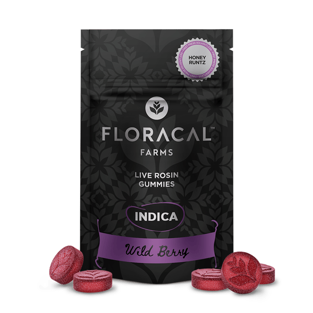 Live Rosin Gummies - Wild Berry [10pk] (100mg) - Image 2