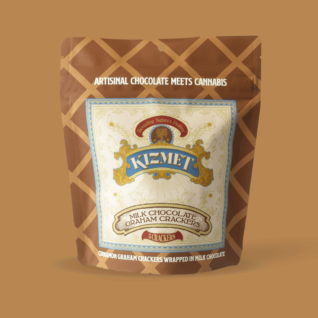 Milk Chocolate Graham Crackers (100mg) - Image 1