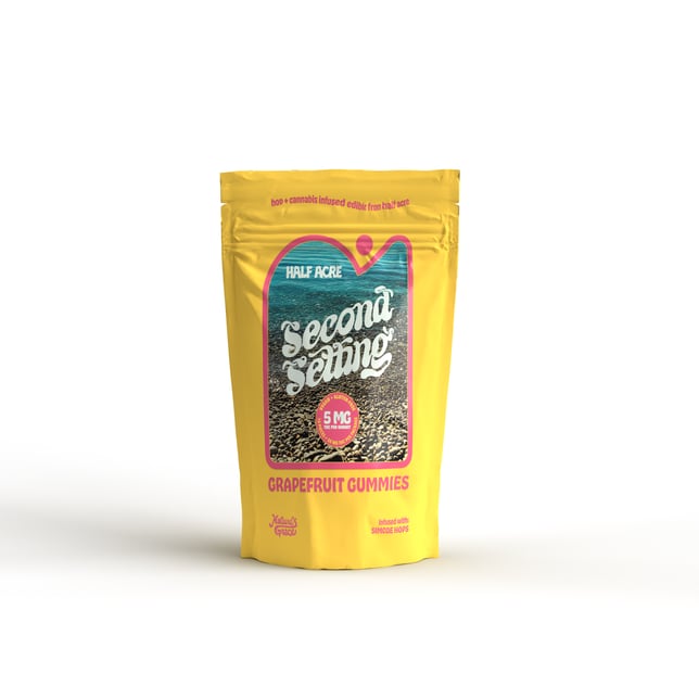 Second Setting -- Grapefruit Simcoe -- Gummies 10 Pack -- 50mg - Image 1