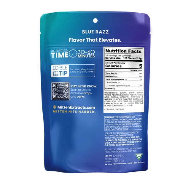 Blue Razz [10pk] (200mg) - Image 2