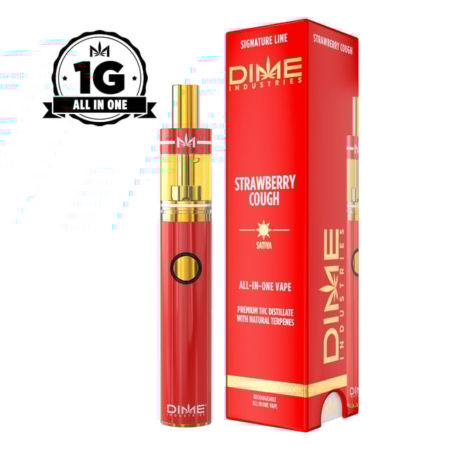 Strawberry Cough 1G All in One Device - Image 1 Strawberry Cough 1G All in One Device - Image 1
