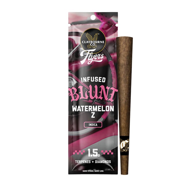 Watermelon Z (1.5g) - Flyers Infused Blunt - Image 1 Watermelon Z (1.5g) - Flyers Infused Blunt - Image 1