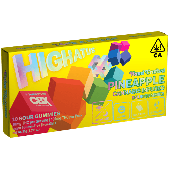 Pineapple [10pk] (100mg) - Image 1