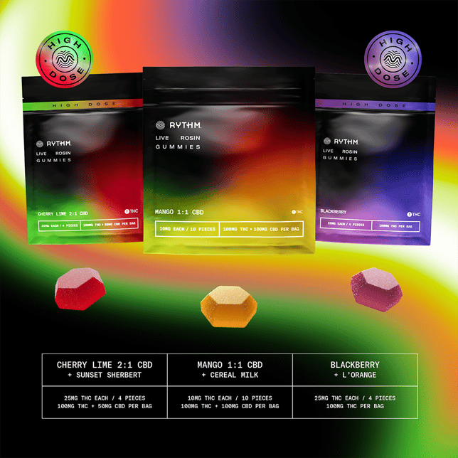 2:1 Cherry Lime - Sunset Sherbert [4pk] (100mg THC/50mg CBD) - Image 3