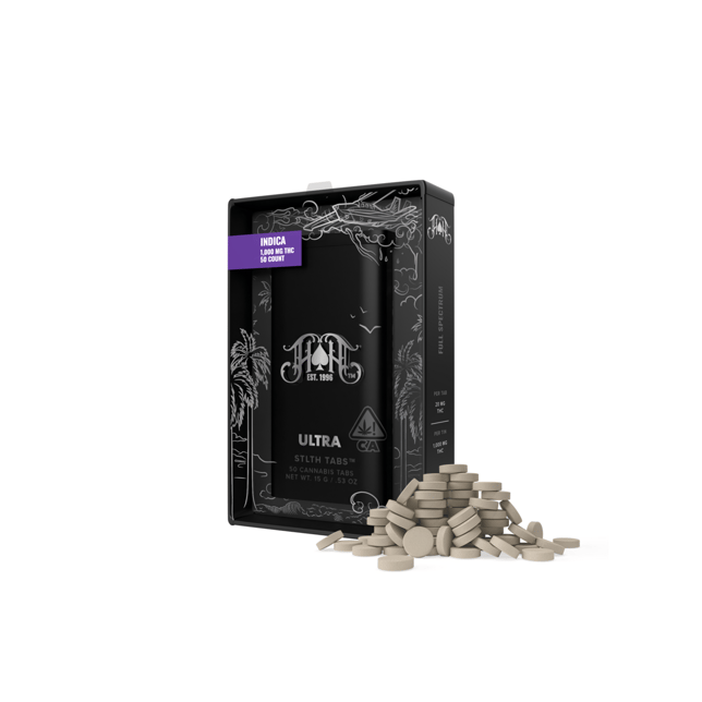 Ultra Stlth Tablets: Indica [50pk] (1000mg) - Image 2