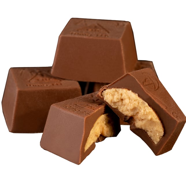 Chocolate Peanut Butter Cube (40mg) 4pk - Image 2