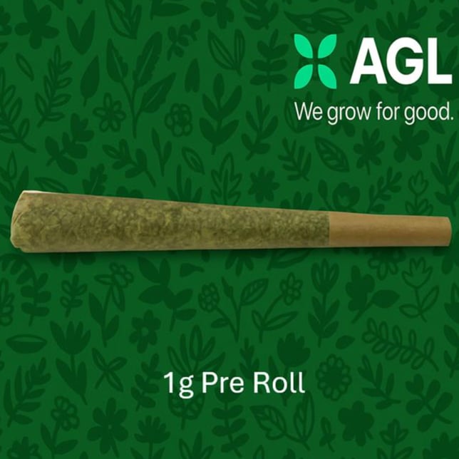 AGL - Bananaconda (H) 1g Pre-Roll 1pk (1g) C0010001658 - Image 1