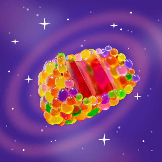 Comets Strawberry Supernova [10pk] (100mg) - Image 2