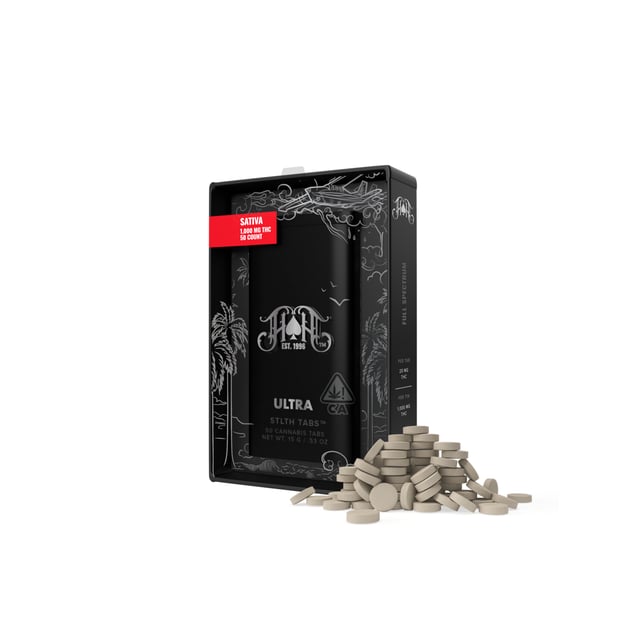 Ultra Stlth Tablets: Sativa [50pk] (1000mg) - Image 2