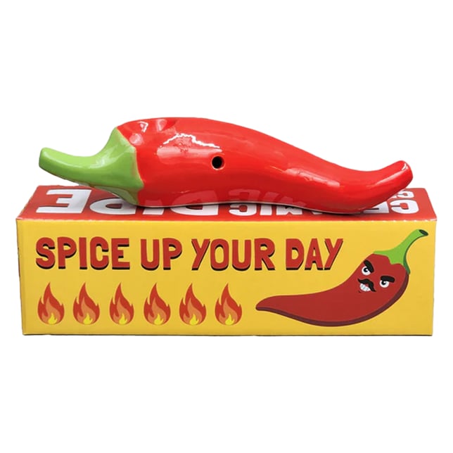 Mini Chili Pepper Hand Pipe - Image 1 Mini Chili Pepper Hand Pipe - Image 1