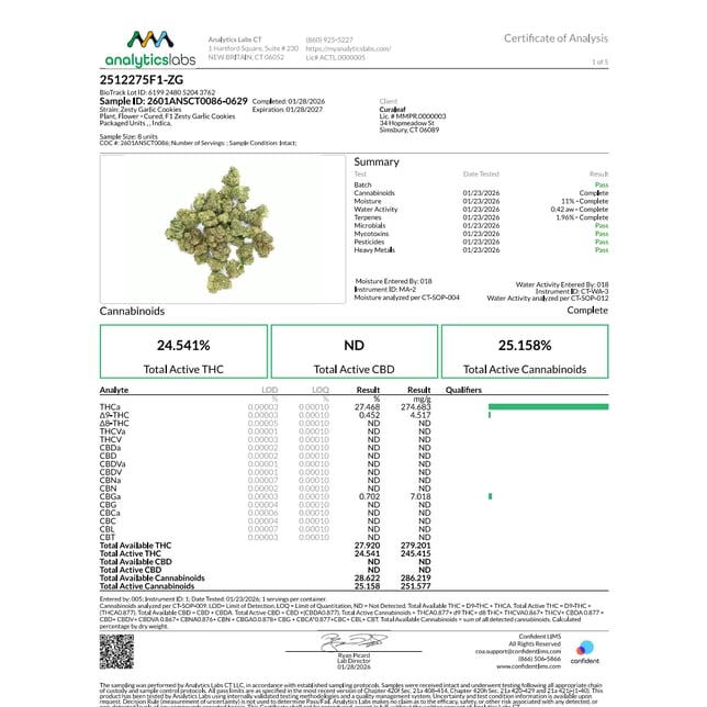 Grassroots - Zesty Garlic Kookyz (I) Flower  C0030001446 - Image 3