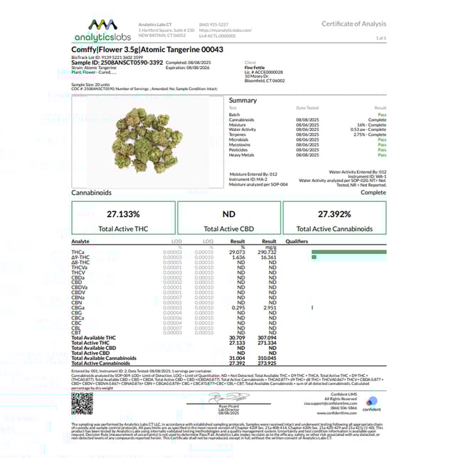 Comffy - Atomic Tangerine (S) Flower  C0140000043 - Image 3