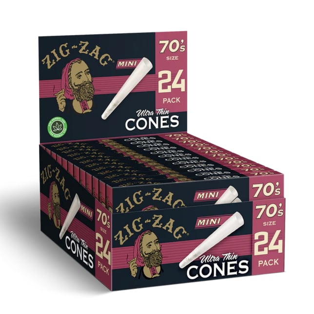 Ultra Thin Mini Cones - 70mm [24pk] - Image 4