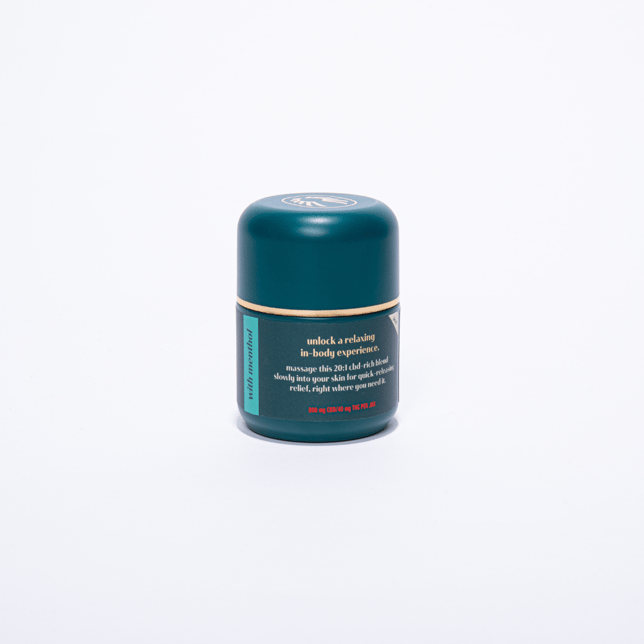 20:1 Relief Cream - Menthol [2oz] (800mg CBD/40mg THC) - Image 3