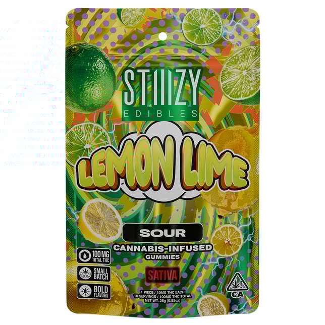 Sour Lemon Lime [10pk] (100mg) - Image 1