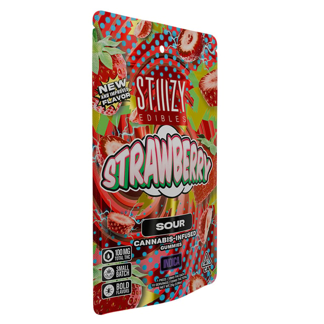 Sour Strawberry [10pk] (100mg) - Image 2