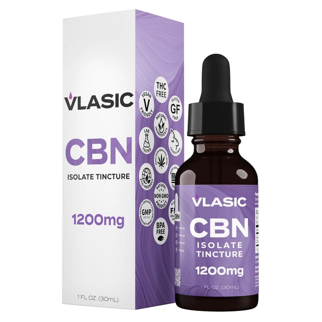 CBN Isolate Tincture (1200mg CBN) - Image 1 CBN Isolate Tincture (1200mg CBN) - Image 1