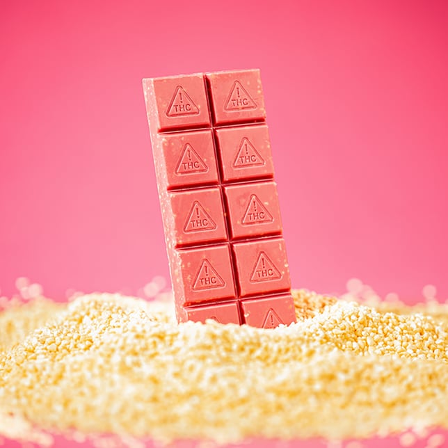 Ruby Red Rosin Chocolate Bar [10pk] (100mg) - Image 3