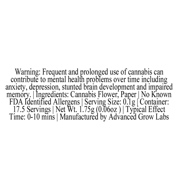 Dogwalkers - Afternoon Delight #4 (H) 0.35g Pre-Rolls 5pk (1.75g) C0010001279 - Image 3