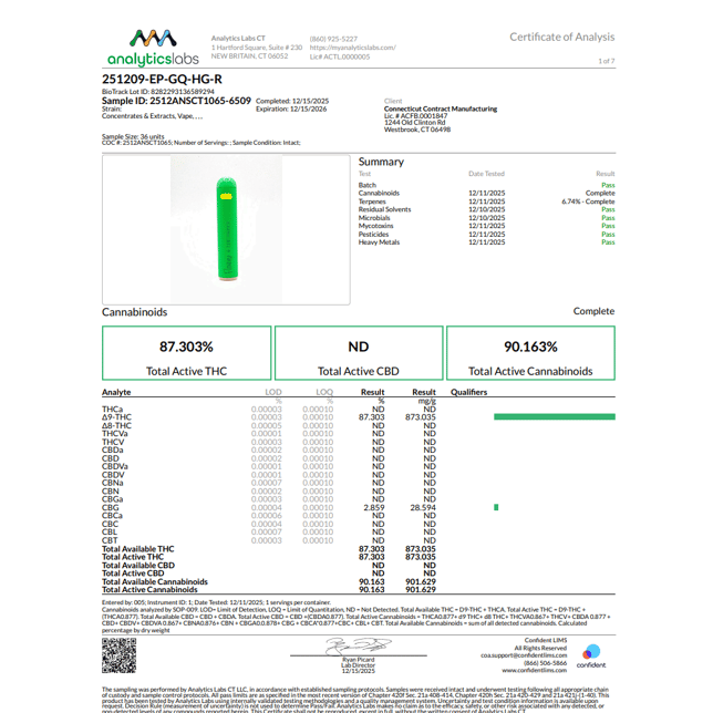 Edie Parker - Green Queen (S) Petal Puffer Disposable (0.5g) C0060000366 - Image 3