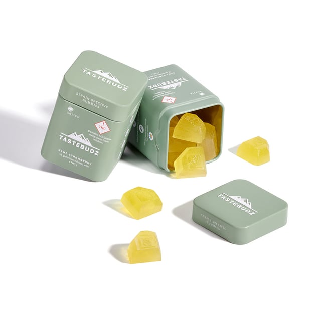 Kiwi Strawberry Sativa Rosin Gummies | THC | - Image 2 Kiwi Strawberry Sativa Rosin Gummies | THC | - Image 2