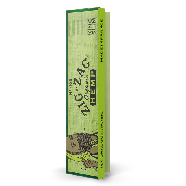 Organic Hemp Rolling Papers - King Slim (108mm) - Image 1 Organic Hemp Rolling Papers - King Slim (108mm) - Image 1