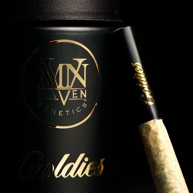 French Butter Goldies Infused Pre-Rolls 5-Pack [3g] - Image 3