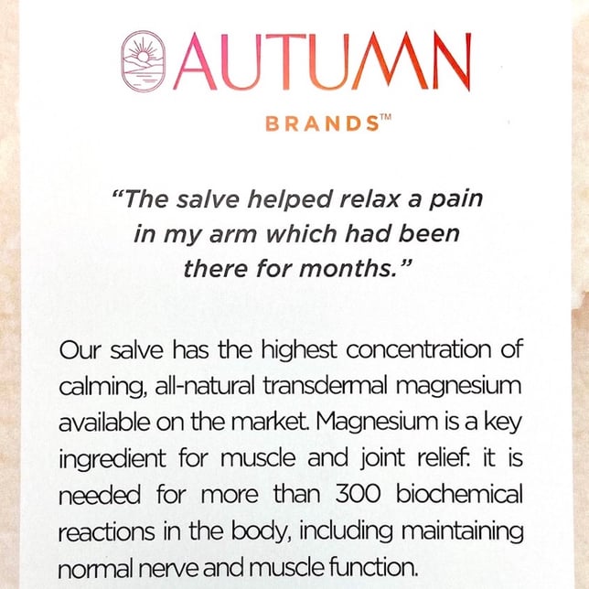 Nourishing Muscle & Joint Salve (400mg) - Image 6