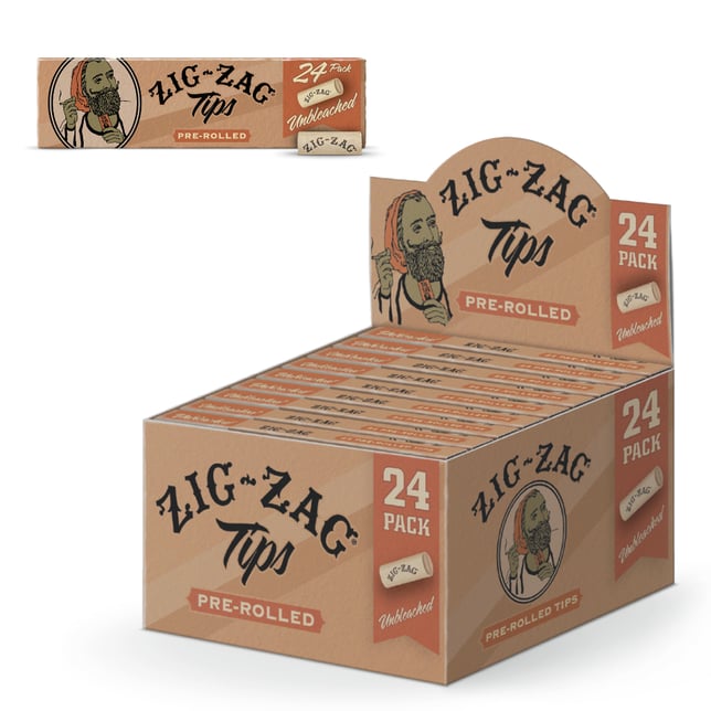 Pre-Rolled Unbleached Tips [24ct] - Image 4