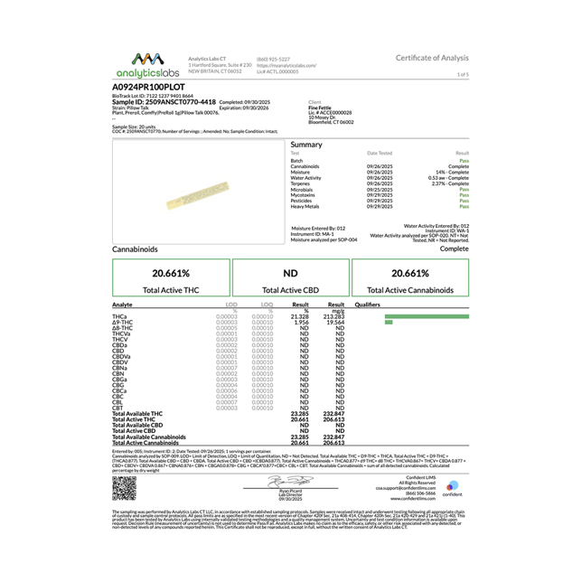 Comffy - Pillow Talk (I) 1g Pre-Roll 1pk (1g) C0140000076 - Image 3 Comffy - Pillow Talk (I) 1g Pre-Roll 1pk (1g) C0140000076 - Image 3