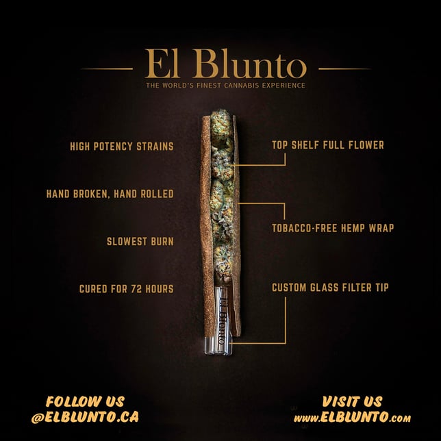El Bluntito Especial Silver 3pk - Naranja | Sativa | Hash Infused [3 x .85g] - Image 2