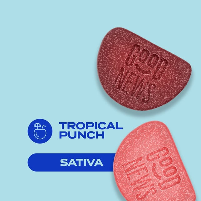 Good News Pride Assorted Flavor Sour Gummies [10pk] (100mg) - Image 4