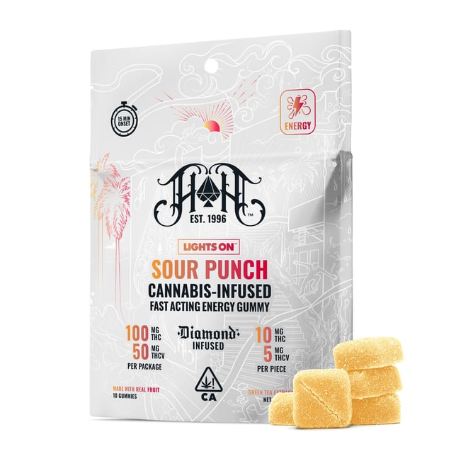 Sour P | Sativa - Fast-Acting Gummies - 100mg THC/50mg THCV - Image 2