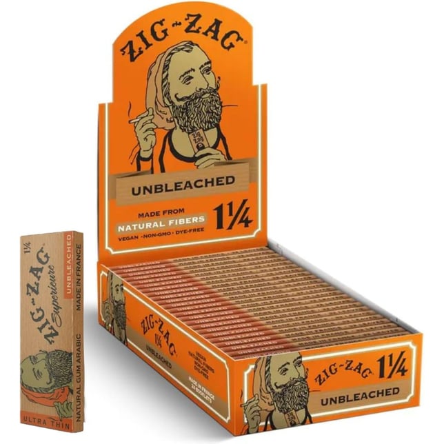 Unbleached Ultra Thin Rolling Papers - 1 1/4 - Image 7 Unbleached Ultra Thin Rolling Papers - 1 1/4 - Image 7