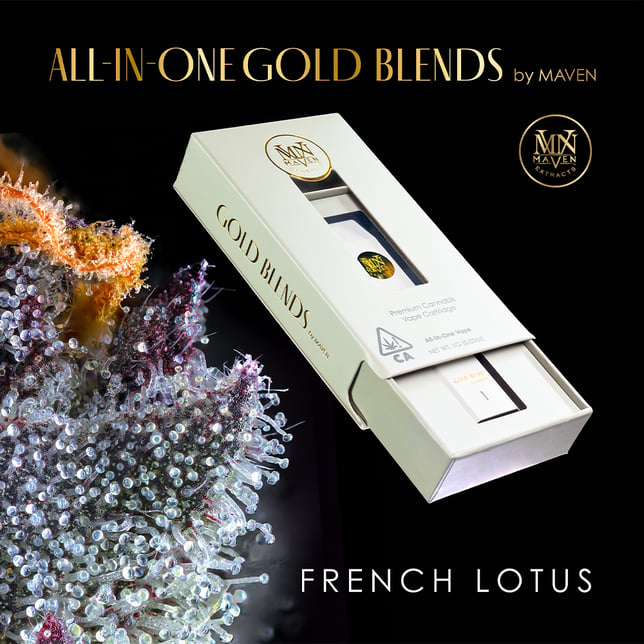 French Lotus All-In-One Gold Blend [1000mg] - Image 2