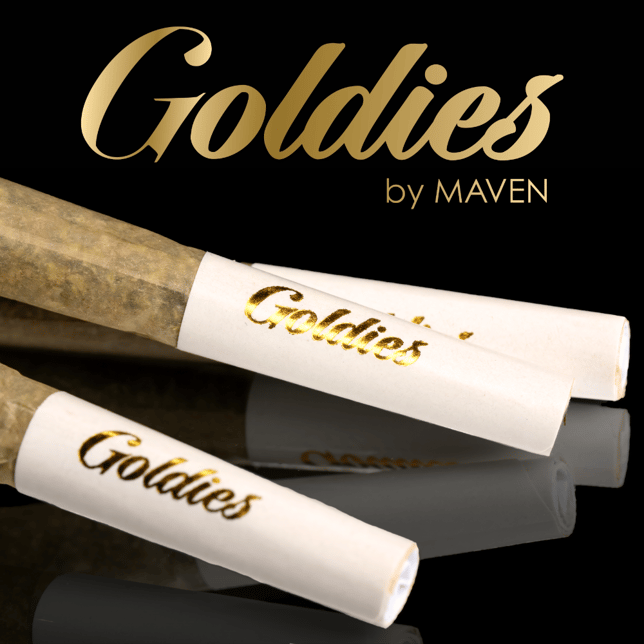 Sticky Grapez Goldies Infused Pre-Rolls 5-Pack [3g] - Image 5