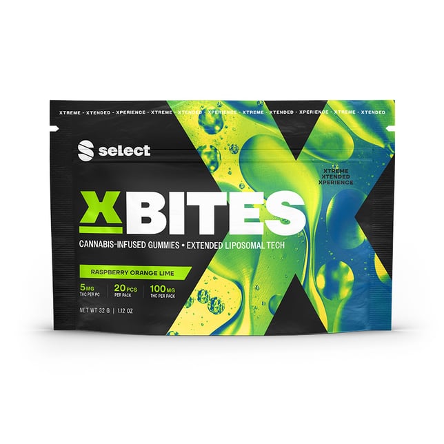 Select - Raspberry Orange Lime (H) X Bites (4.31mg 20pk) C0030000842 - Image 2